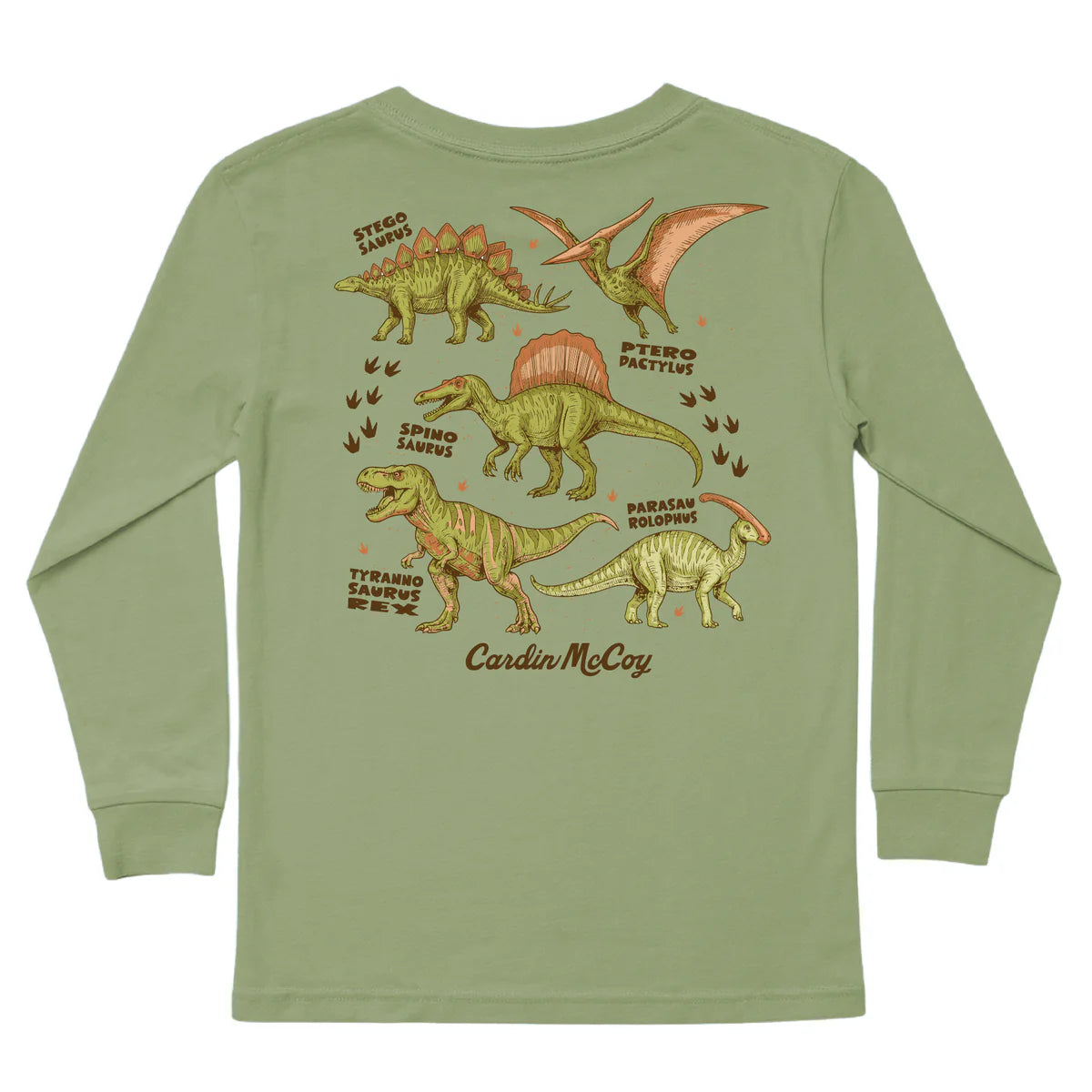 Dino Types- Light Olive