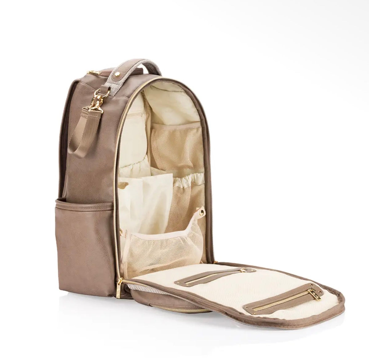 Vanilla Latte Boss Plus Backpack Diaper Bag