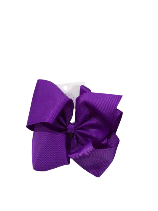 Purple Large Bow