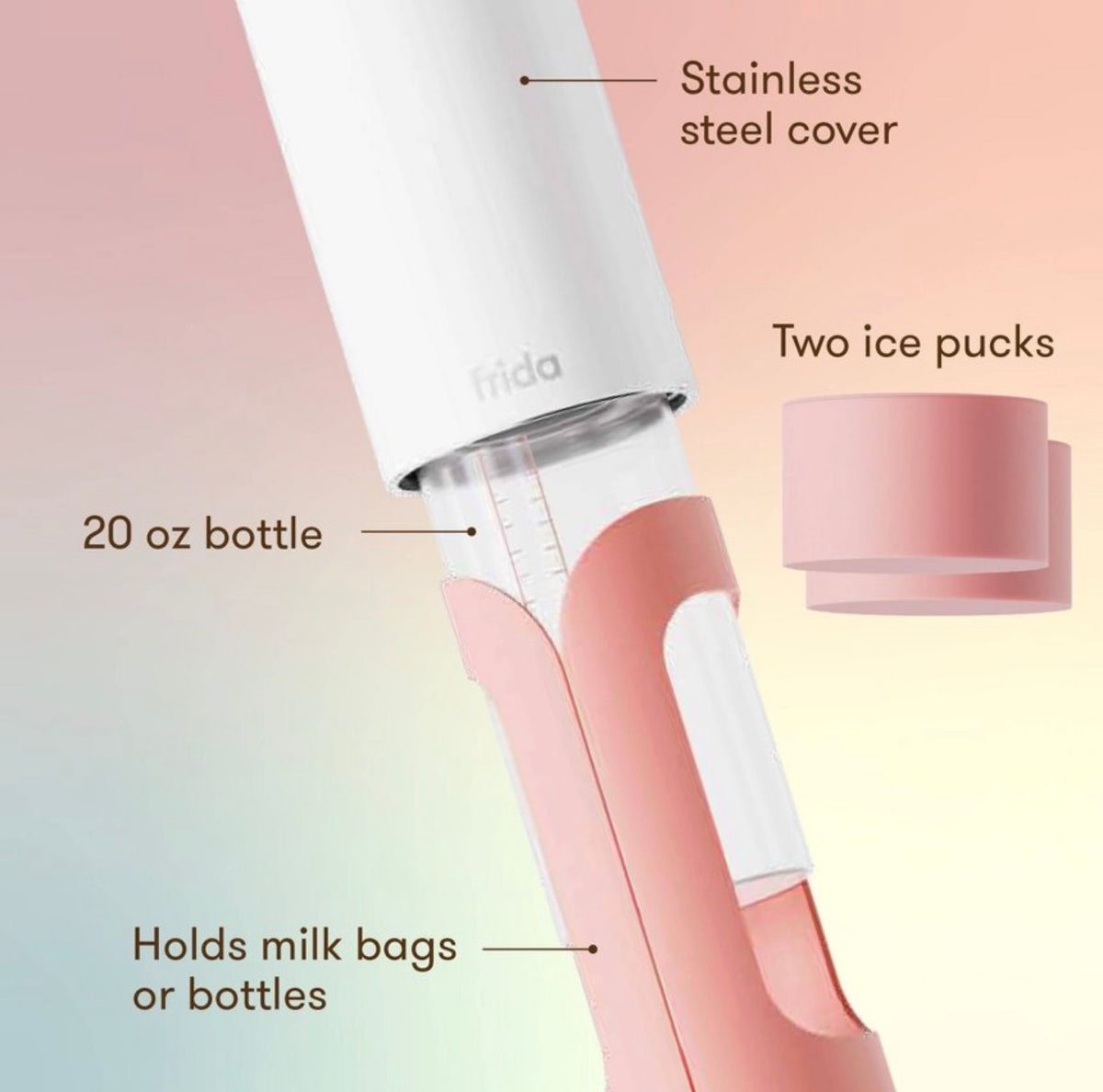 Flow + Go Breastmilk Cooler
