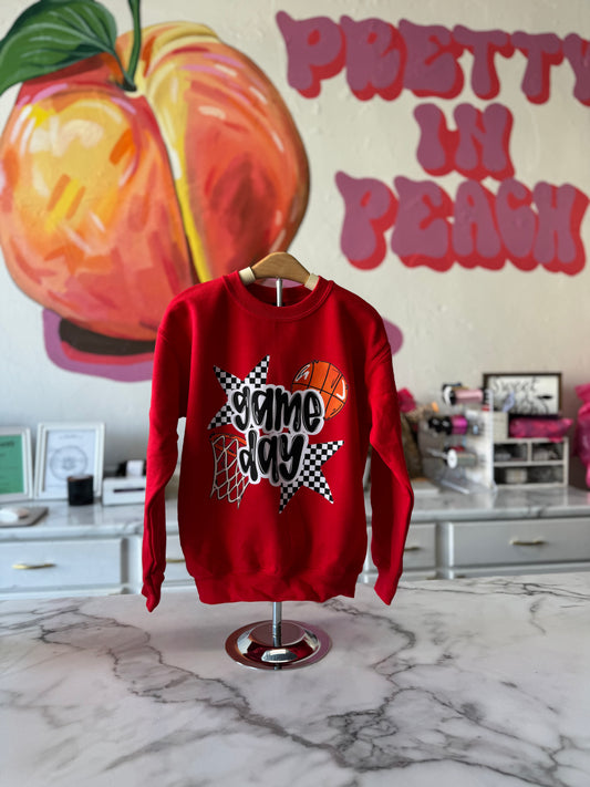 Game Day Sweatshirt- Red