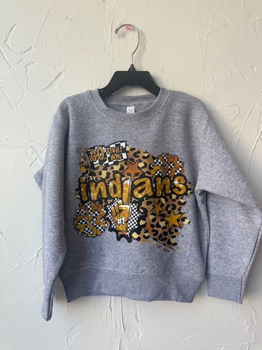 Leopard Go, Fight, Win Indians