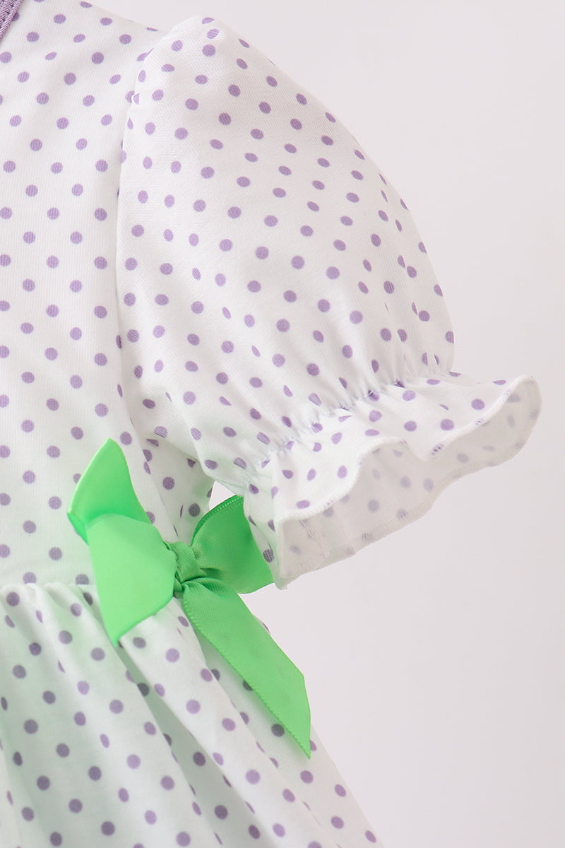 Hocus Pocus French Knot Ruffle Bubble