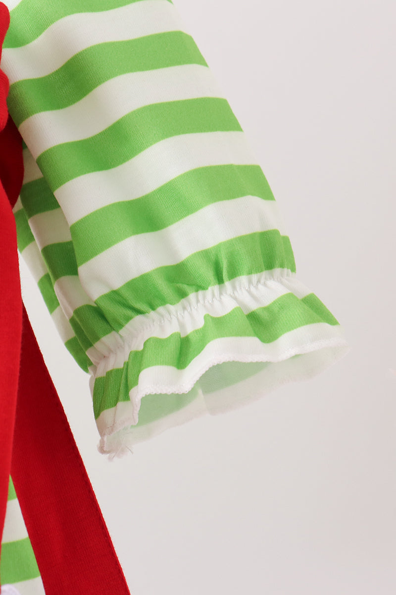 Green Stripe Grinch Bubble