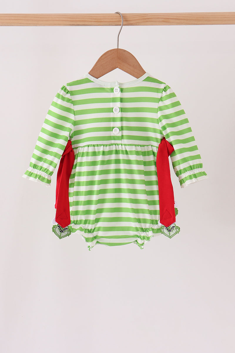 Green Stripe Grinch Bubble