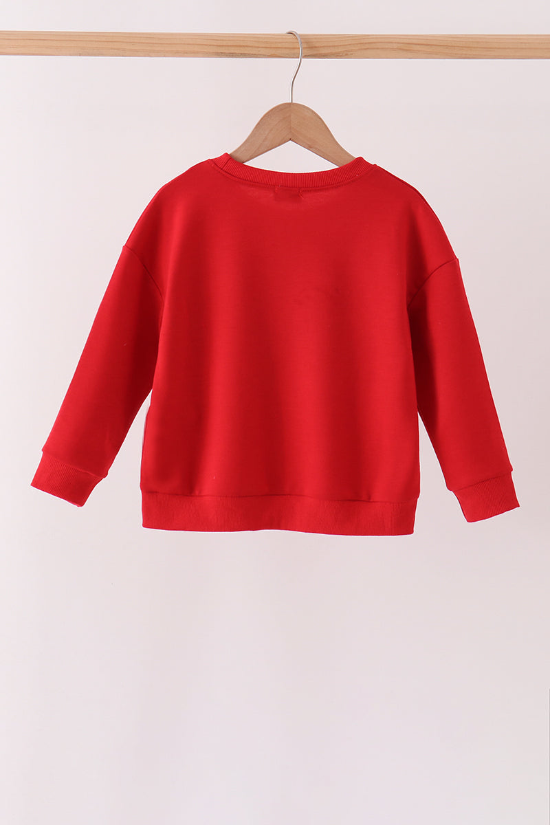 Candy Cane Sequin Sweatshirt
