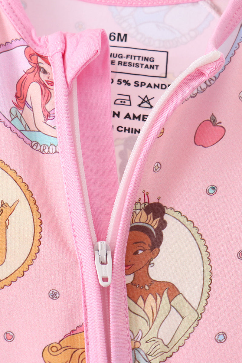 Pink Princess Bamboo Sleeper
