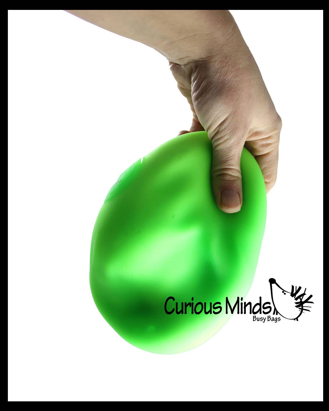 1 Jumbo 4" Doh Stress Stretch Ball - Moldable Pinch Poke Se