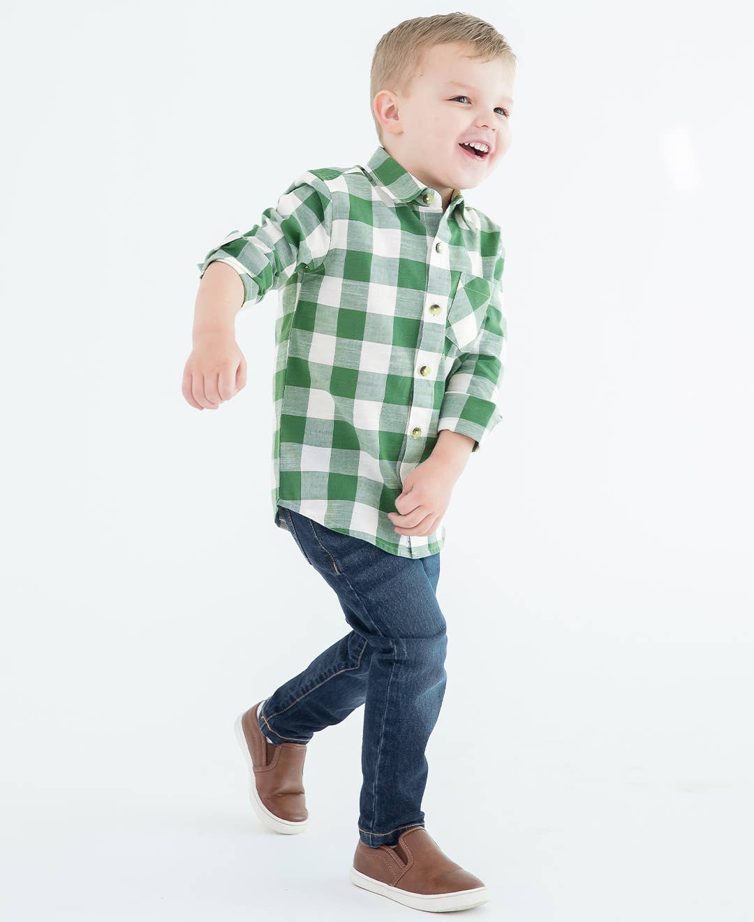 Boys Medium Wash Denim Jeans