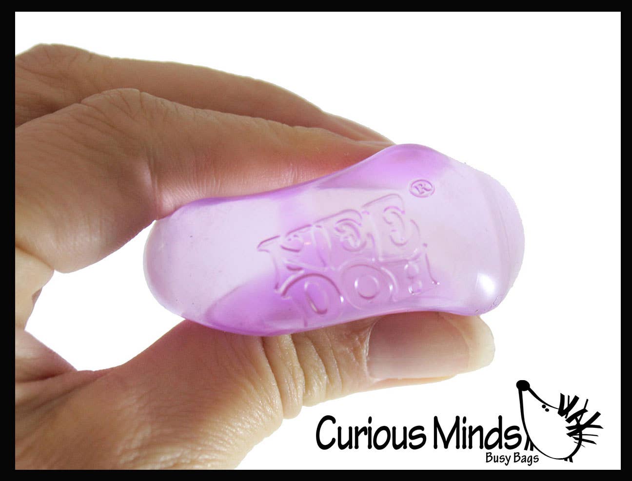 1 NeeDoh Teenie Nice Ice Cube Baby Ice Sugar Ball - Thick Gl