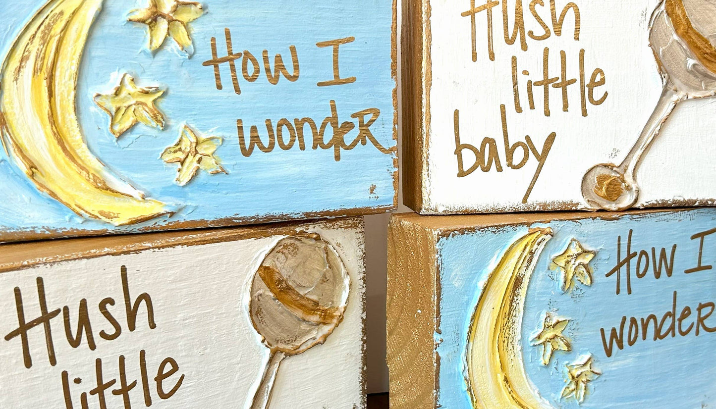How I Wonder Twinkle Star Nursery Baby Newborn Expecting