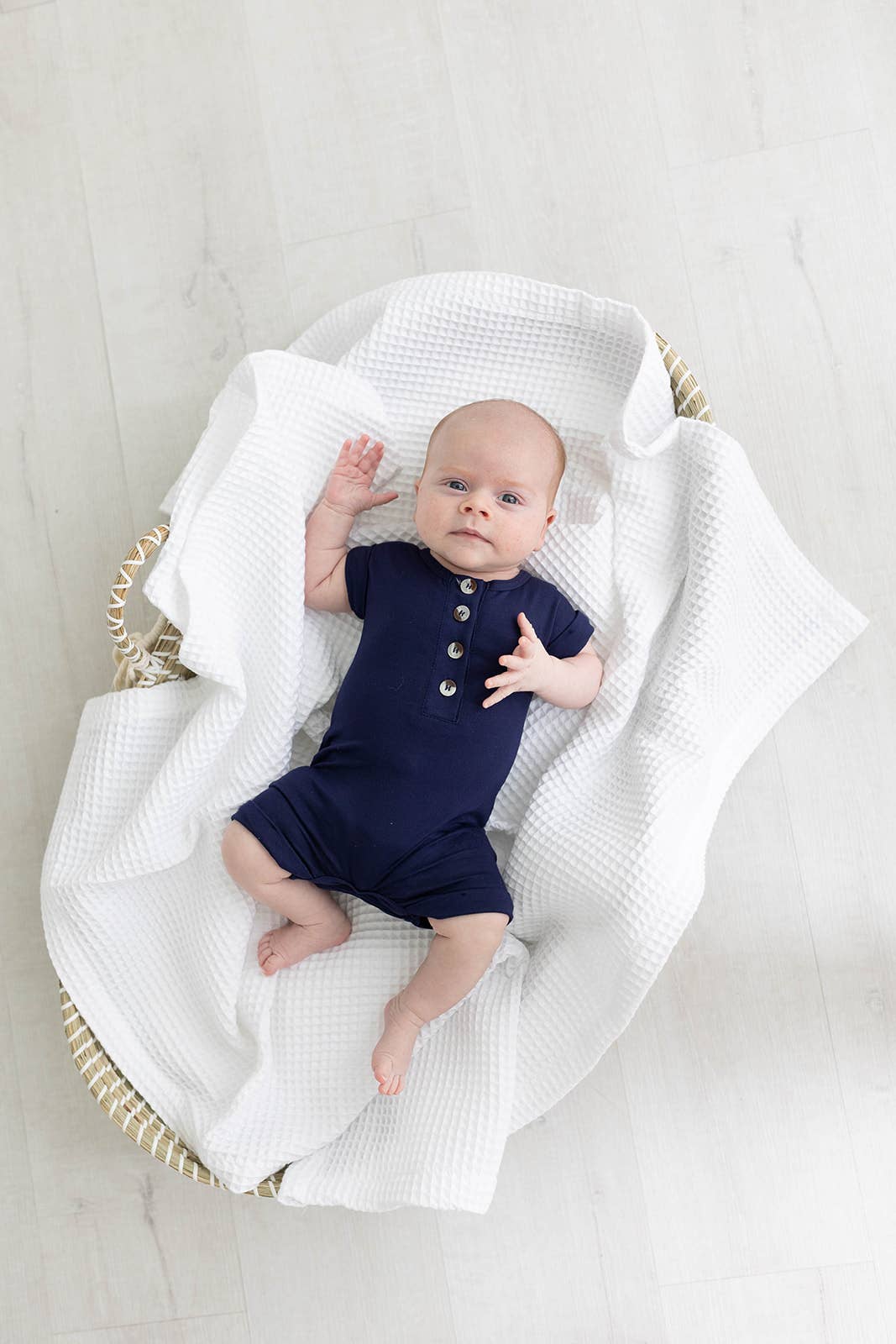 Baby Rompers - Navy Blue
