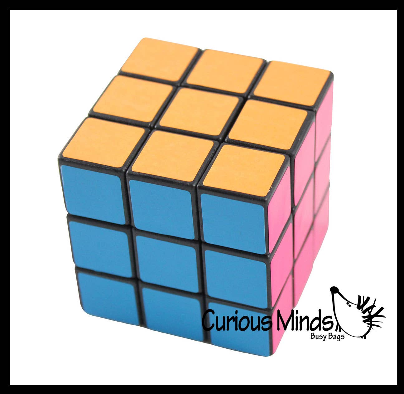 1 Neon 3x3 Multi-Colored Puzzle Speed Cube Games - Problem-