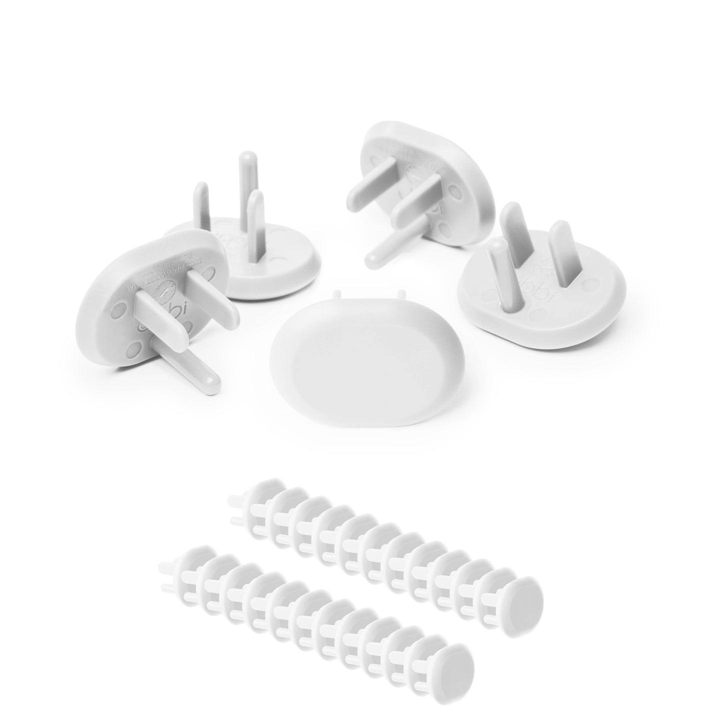 White Outlet Covers, 24 Pack