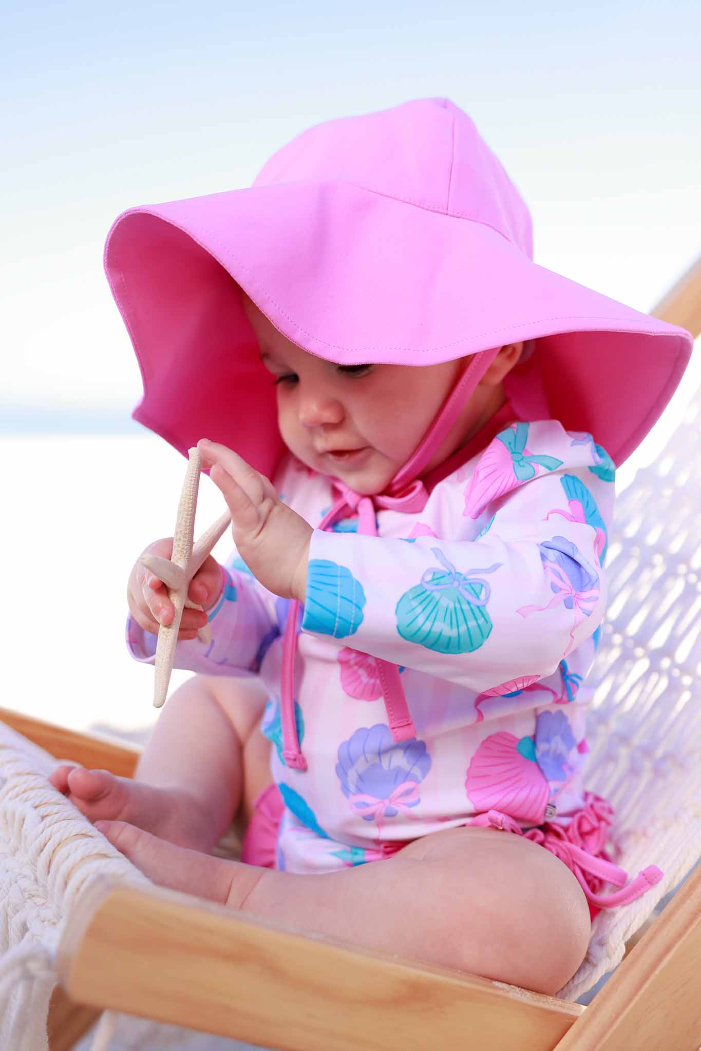 Solid Sun Hat | Pink Sweetie