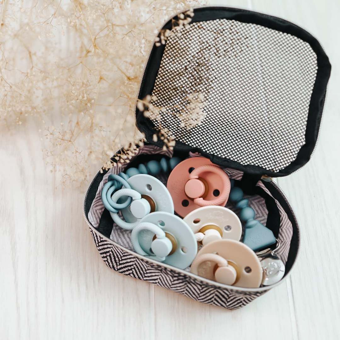 *NEW STYLES* Itzy Soother™ Natural Rubber Paci Sets: Glow 0-6 M