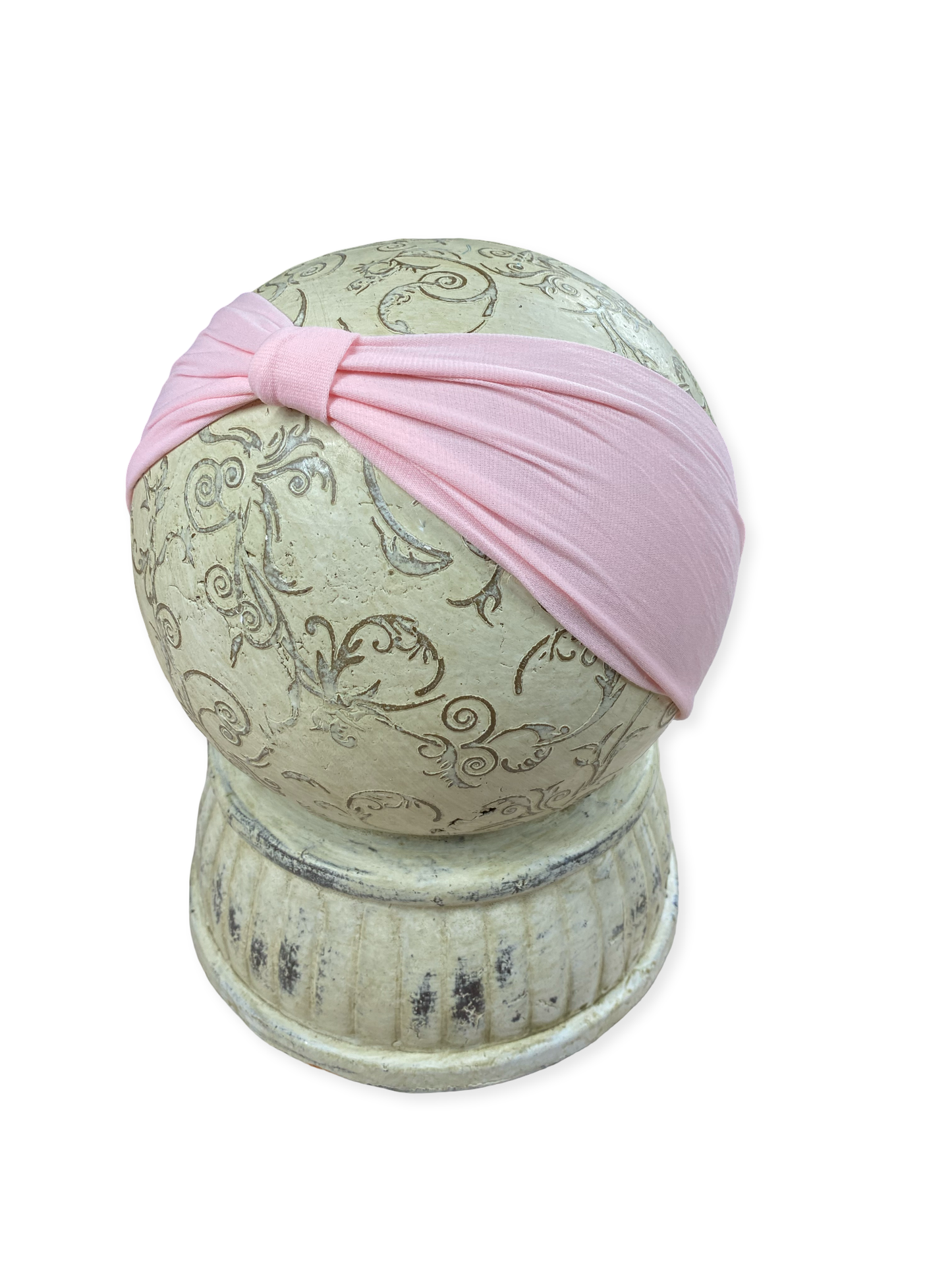 Soft Interchangeable Headbands | Baby Girls Nylon Add-a-Bow Headband: White
