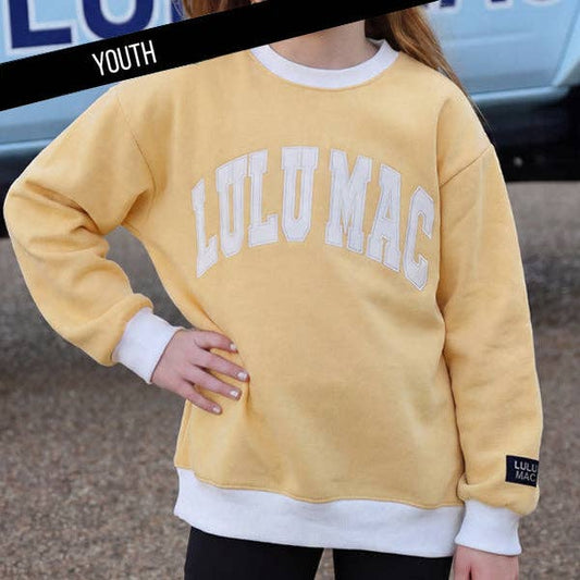 Lulu Mac Color Block Butter/White