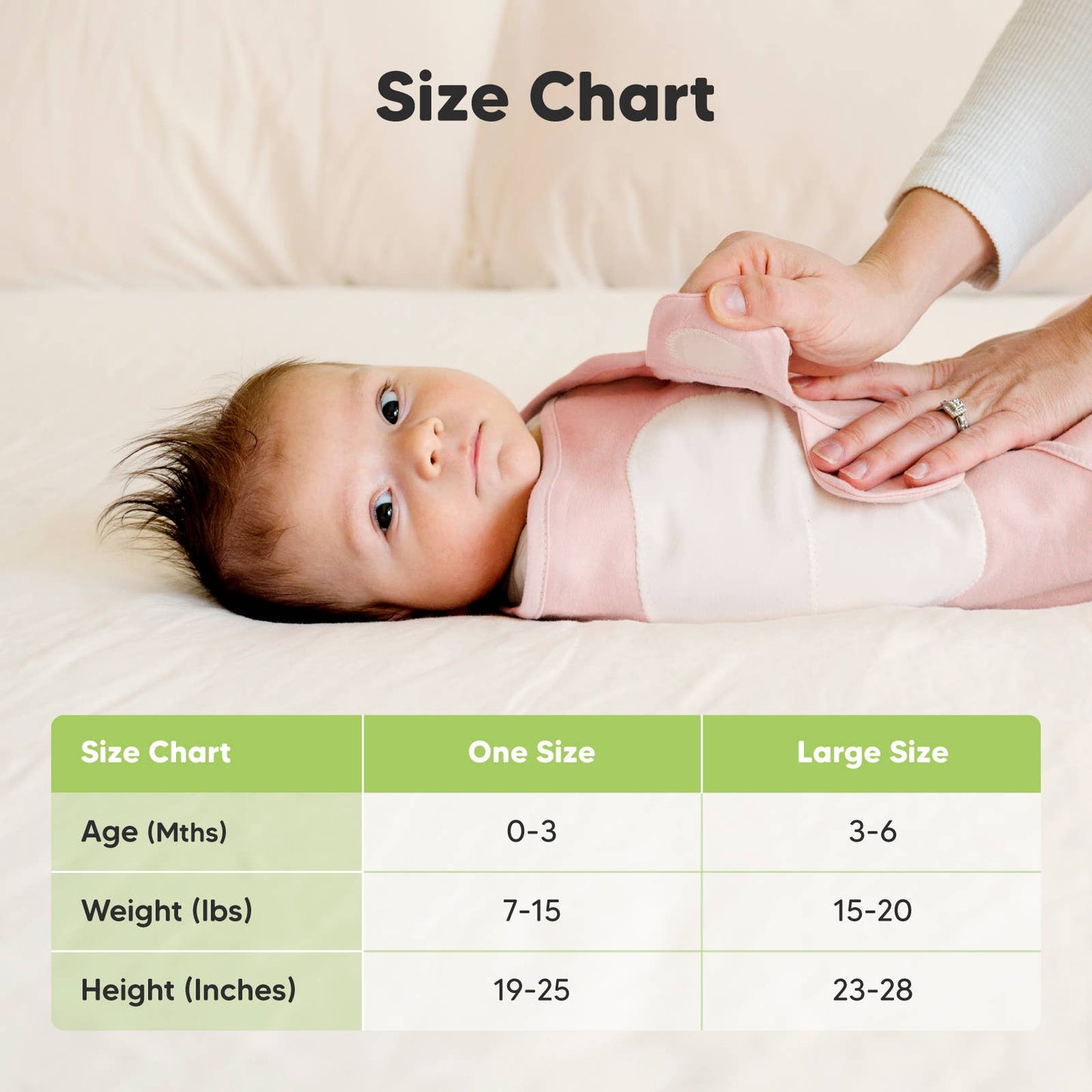 3pk Soothe Zippy Baby Swaddles 0-3 Months,Newborn Sleep Sack: Daffodil