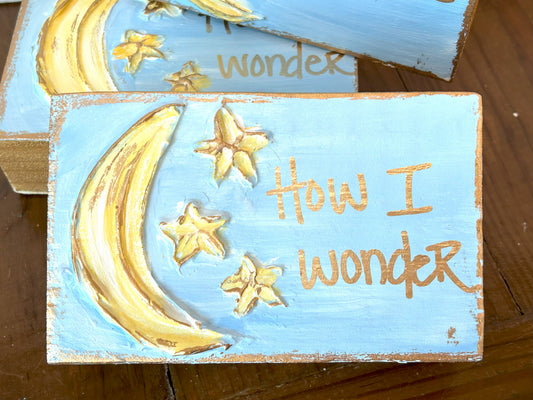 How I Wonder Twinkle Star Nursery Baby Newborn Expecting