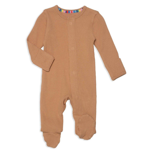 Doe Deer Waffle Footie