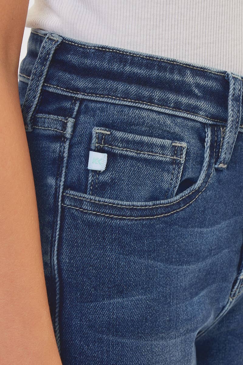 High Rise Ankle Skinny