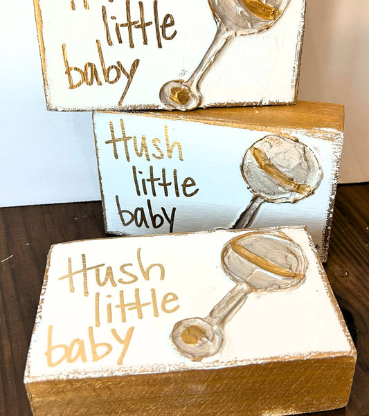 Hush Little Baby Nursery Baby Newborn Expecting