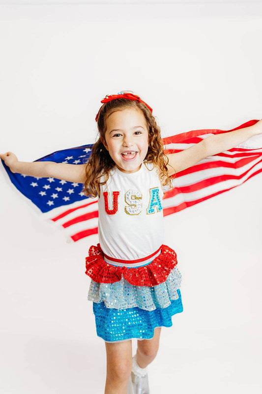 USA Tank and Skort Set