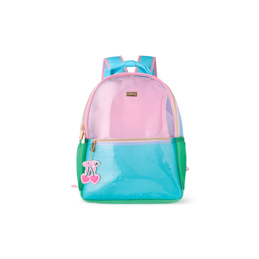 Color Block Jelly Backpack