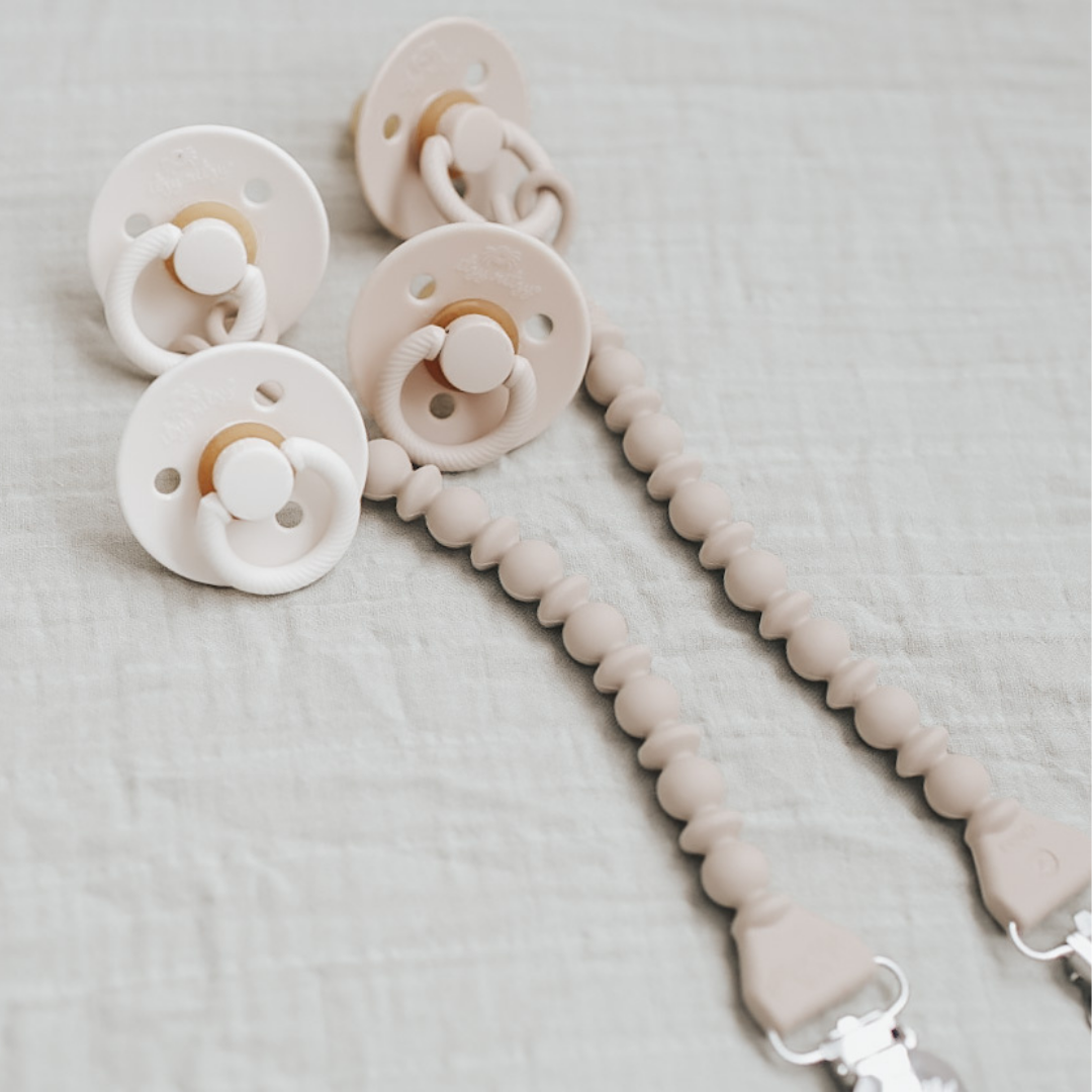 *NEW STYLES* Itzy Soother™ Natural Rubber Paci Sets: Glow 0-6 M
