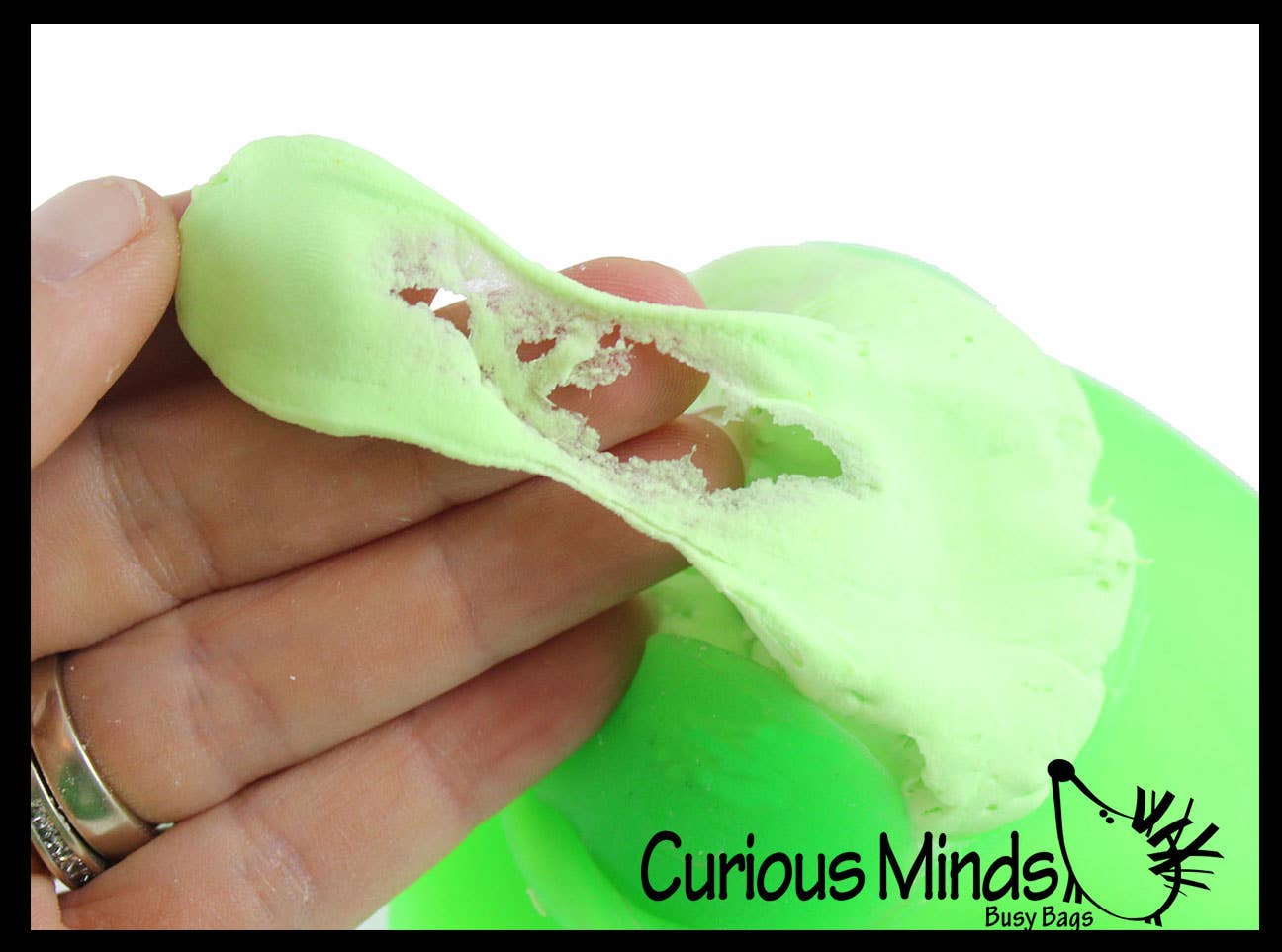 1 Jumbo 4" Doh Stress Stretch Ball - Moldable Pinch Poke Se