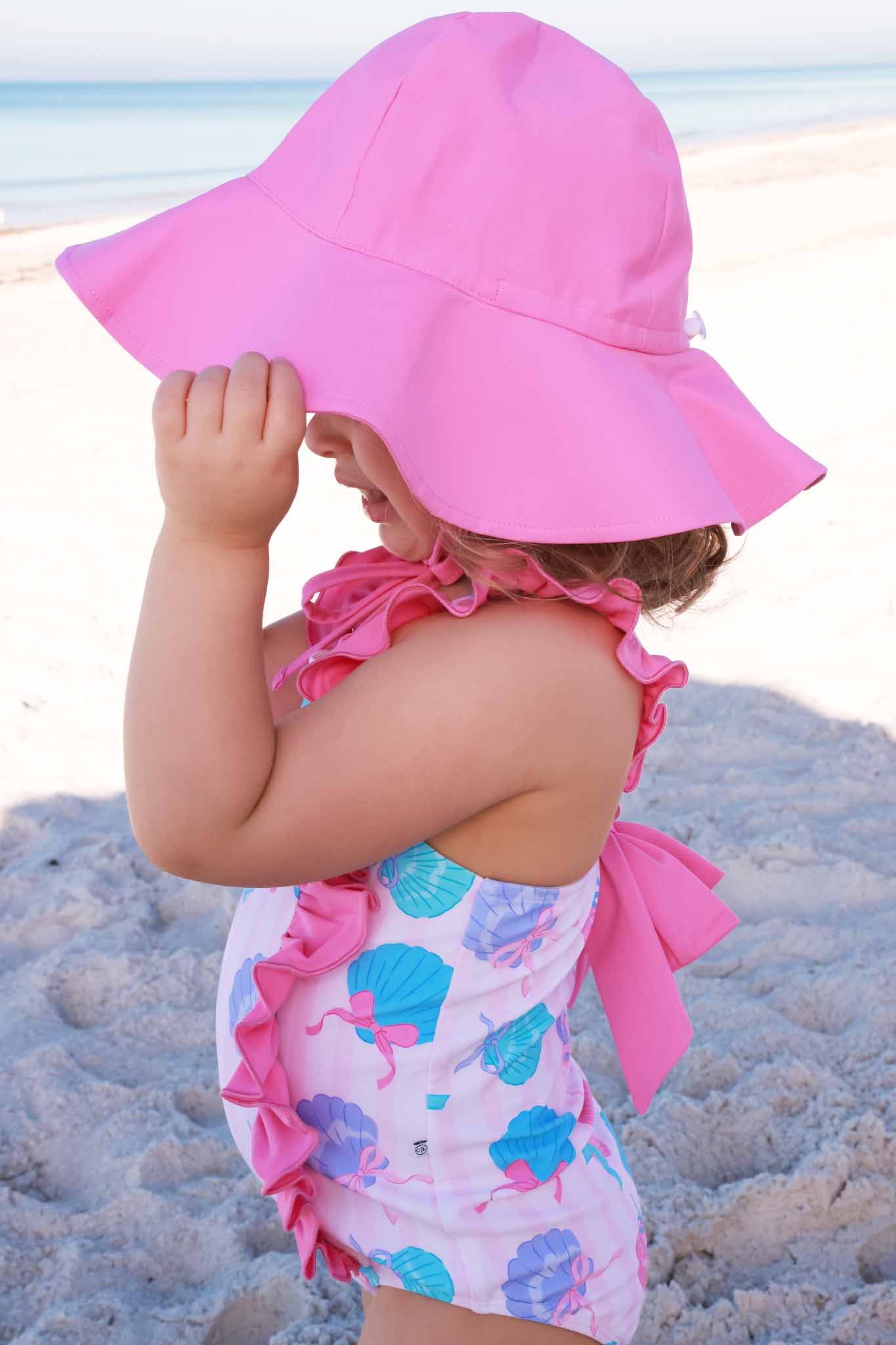 Solid Sun Hat | Pink Sweetie