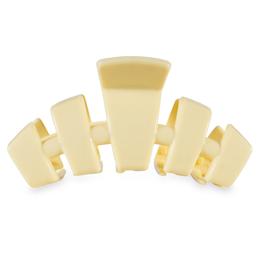 Classic Hair Clip | Large | Butter Yellow