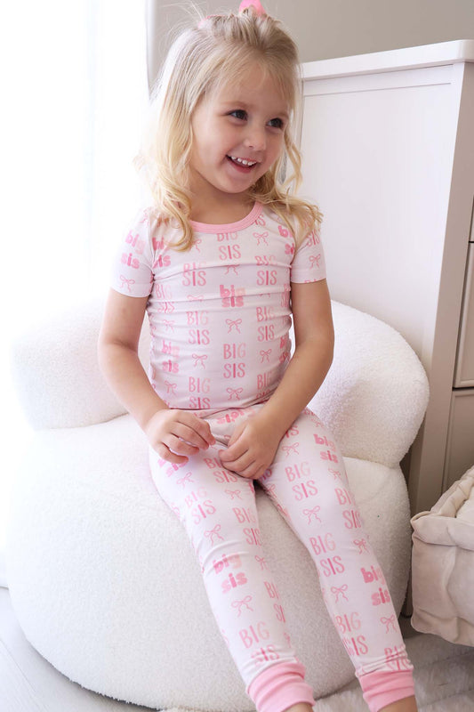Two Piece Pajama Set | Big Sis