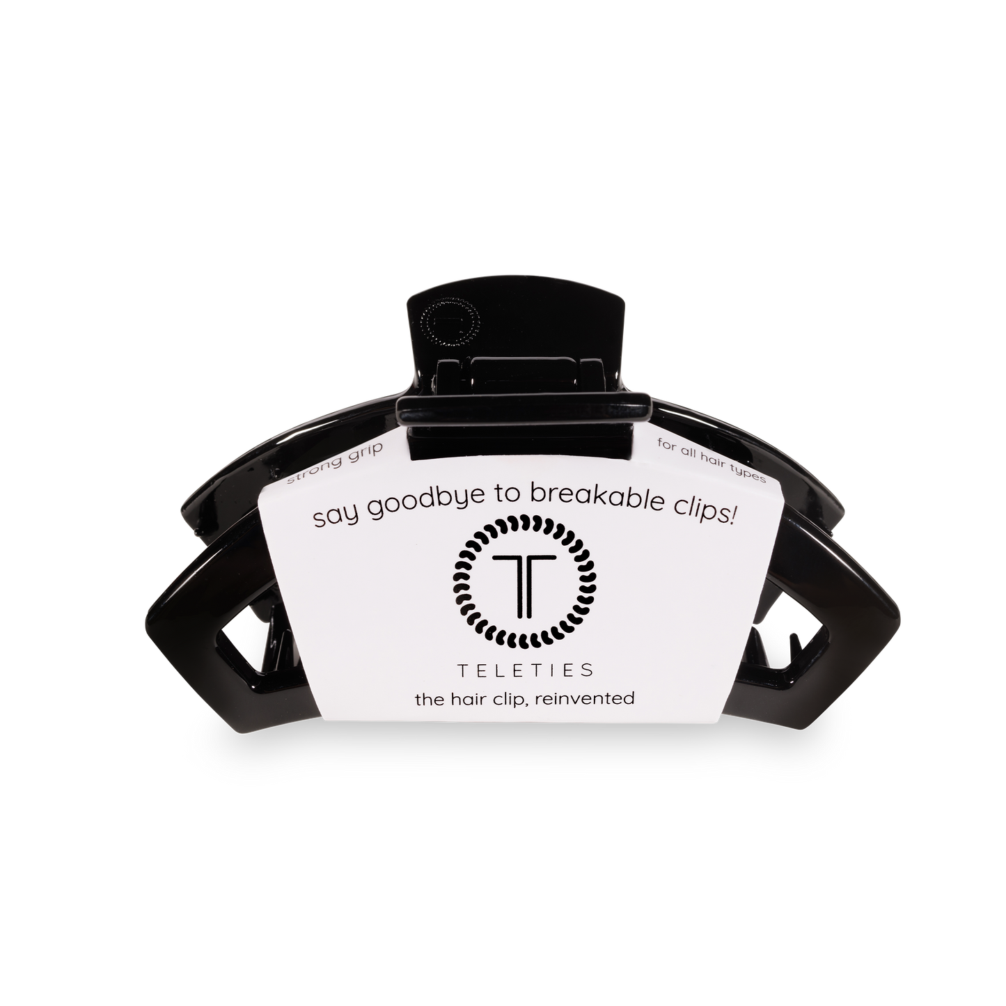 Open Hair Clip | Med. | Jet Black