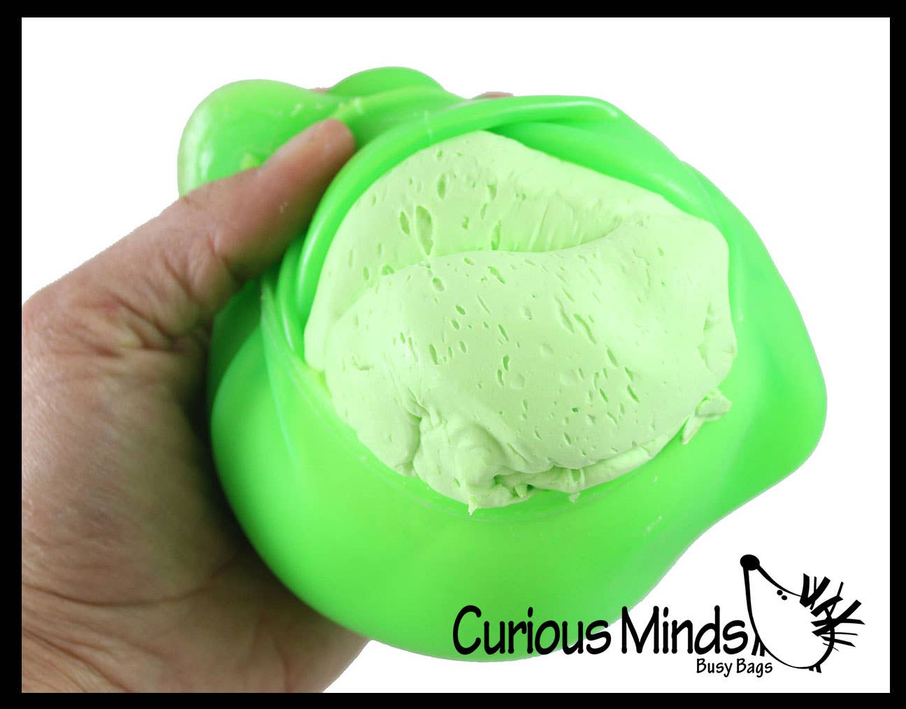 1 Jumbo 4" Doh Stress Stretch Ball - Moldable Pinch Poke Se