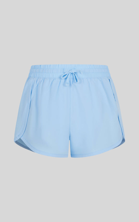 Girls Active Woven Running Shorts with Inner Panty: DUTCH CANAL