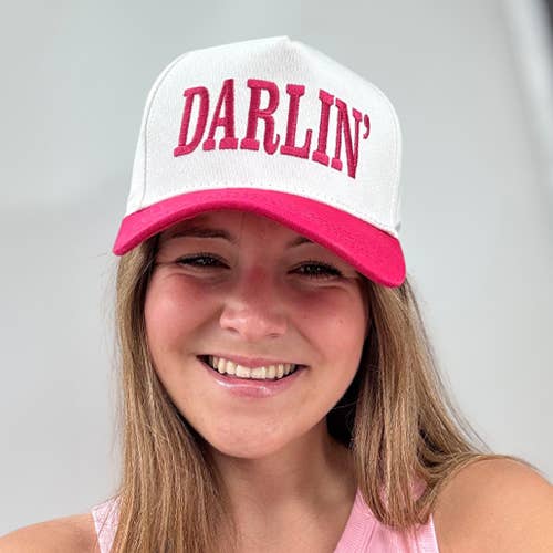 DARLIN CAP HOT PINK