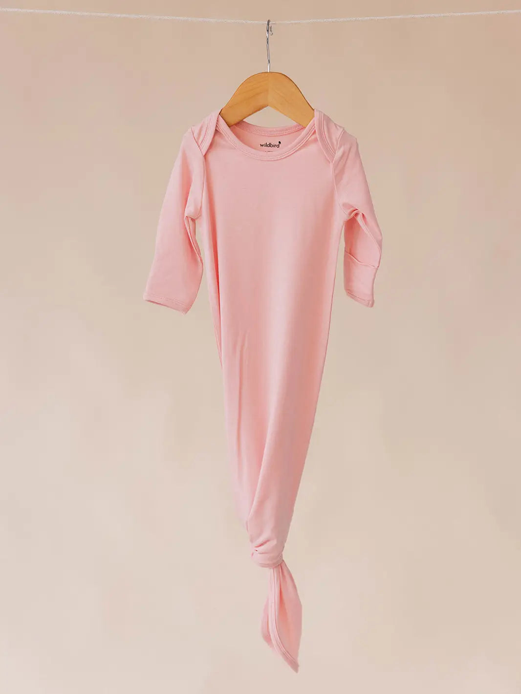 Wildbird Sleep Gown Newborn Dusty Rose