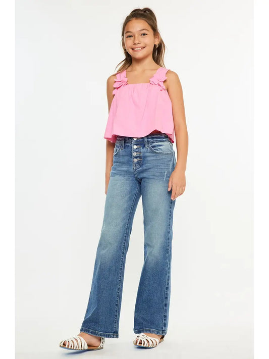 Kancan High Rise Flare Jeans