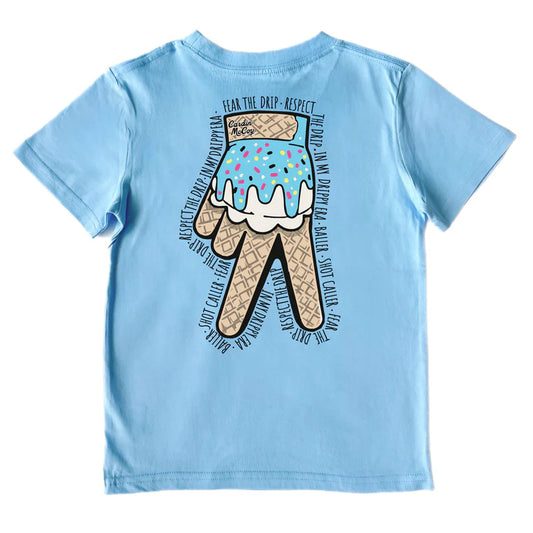 Kids' Drippy Glove Short Sleeve Shirt