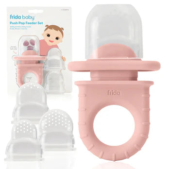Frida Baby Push Pop Feeder Set- Pink