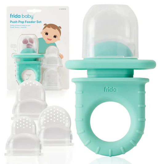 Frida Baby Push Pop Feeder Set- Blue